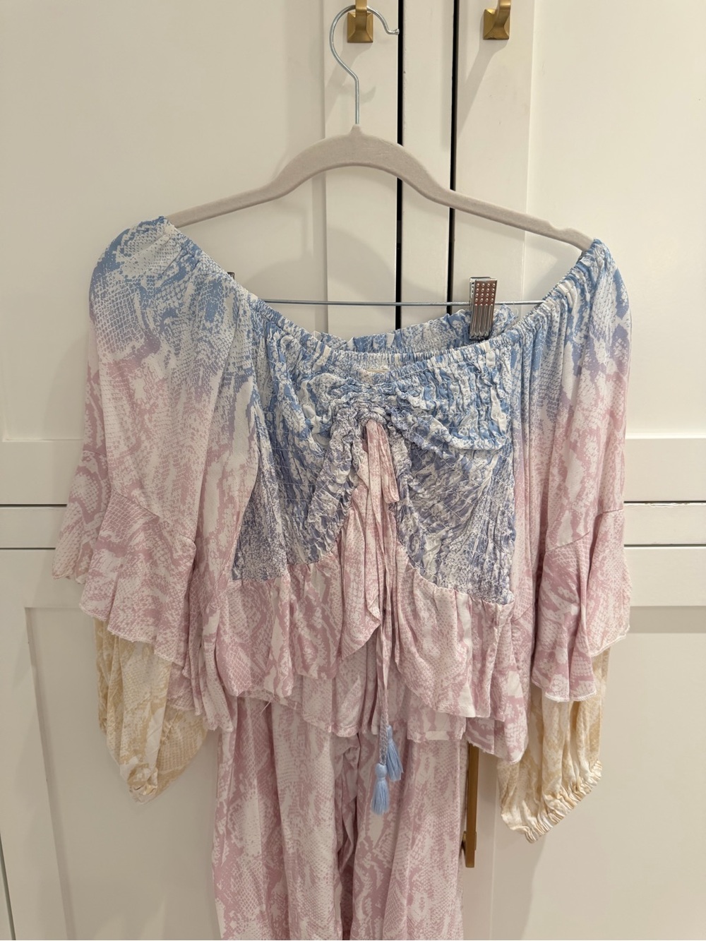Surf Gypsy Off-Shoulder Two-Piece Set - Picture 5 of 10